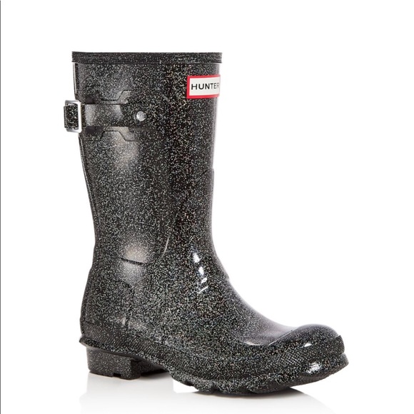 sparkly hunter boots